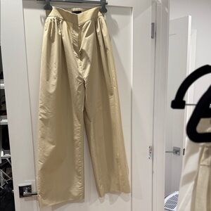 The Row Cream Trousers